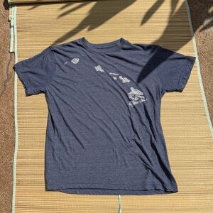 Honolua surf co Men's Blue Heather Hawaiian islands T-Shirt